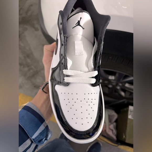 NEW Air Jordan 1 Low SE Concord (Patent Panda) - Size 10.5 US - Picture 11 of 15